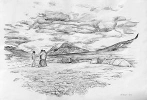 camping in sarek